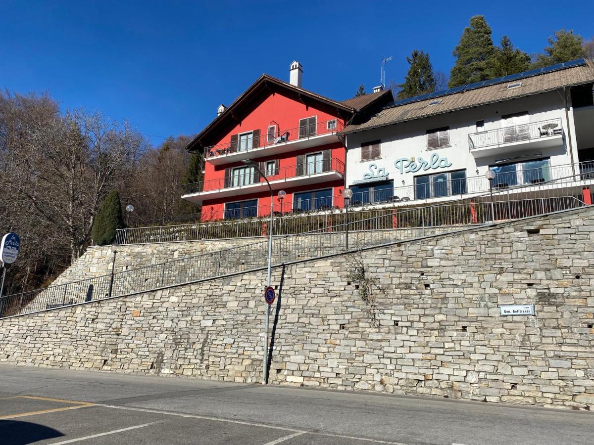 Albergo La Perla Craveggia Exterior foto